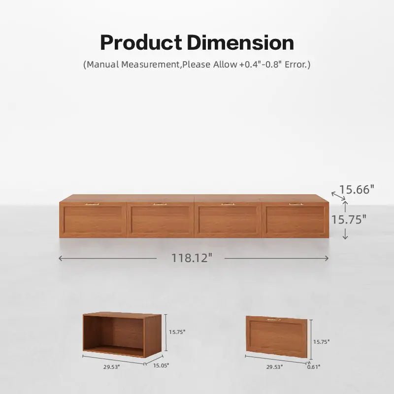 4 - Cube TV & Media Console Collection - Cozy Nest