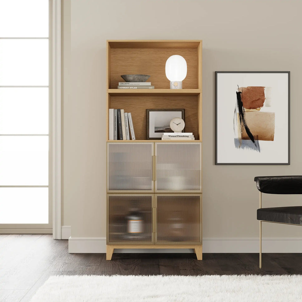 Multiple Styles 4-Cube Hallway Storage | 29.53"L x 15.66"W x 59.84"HCombination 6