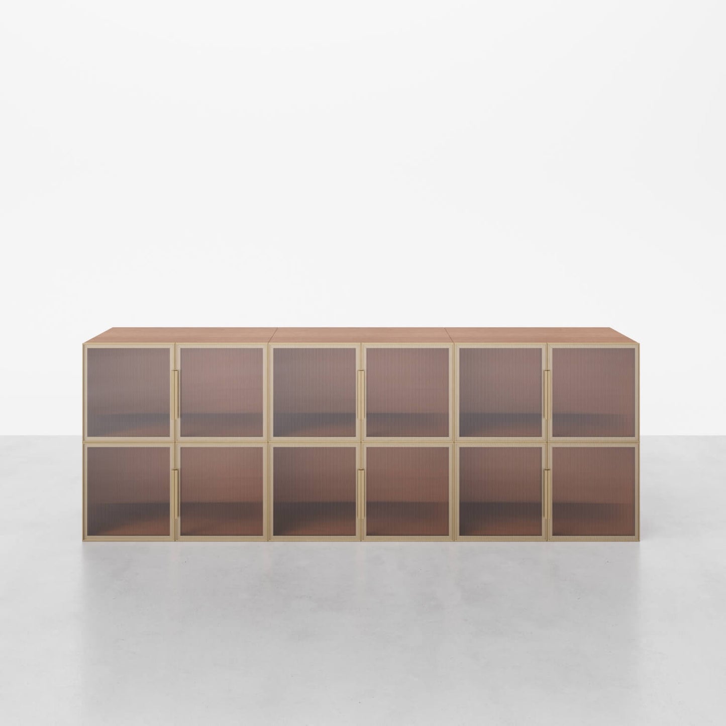 Minimal 6 - Cube Double - Row sideboard | 88.58"L*29.92"H - Cozy Nest