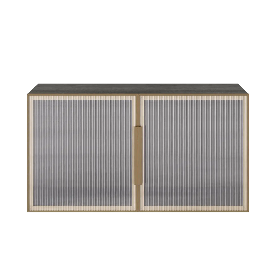 Modular Cabinet DIY CombinationBlack / Minimalist(Golden )