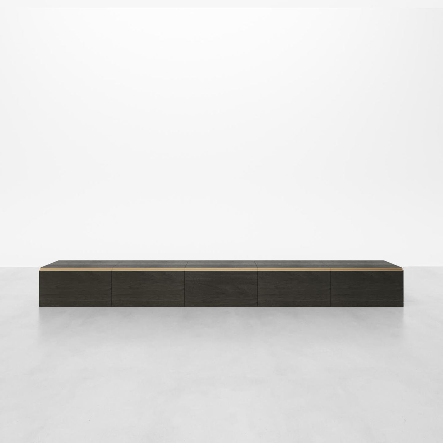 Modern 5 - Cube Wide Media Console | 88.58"L*14.96"H - Cozy Nest