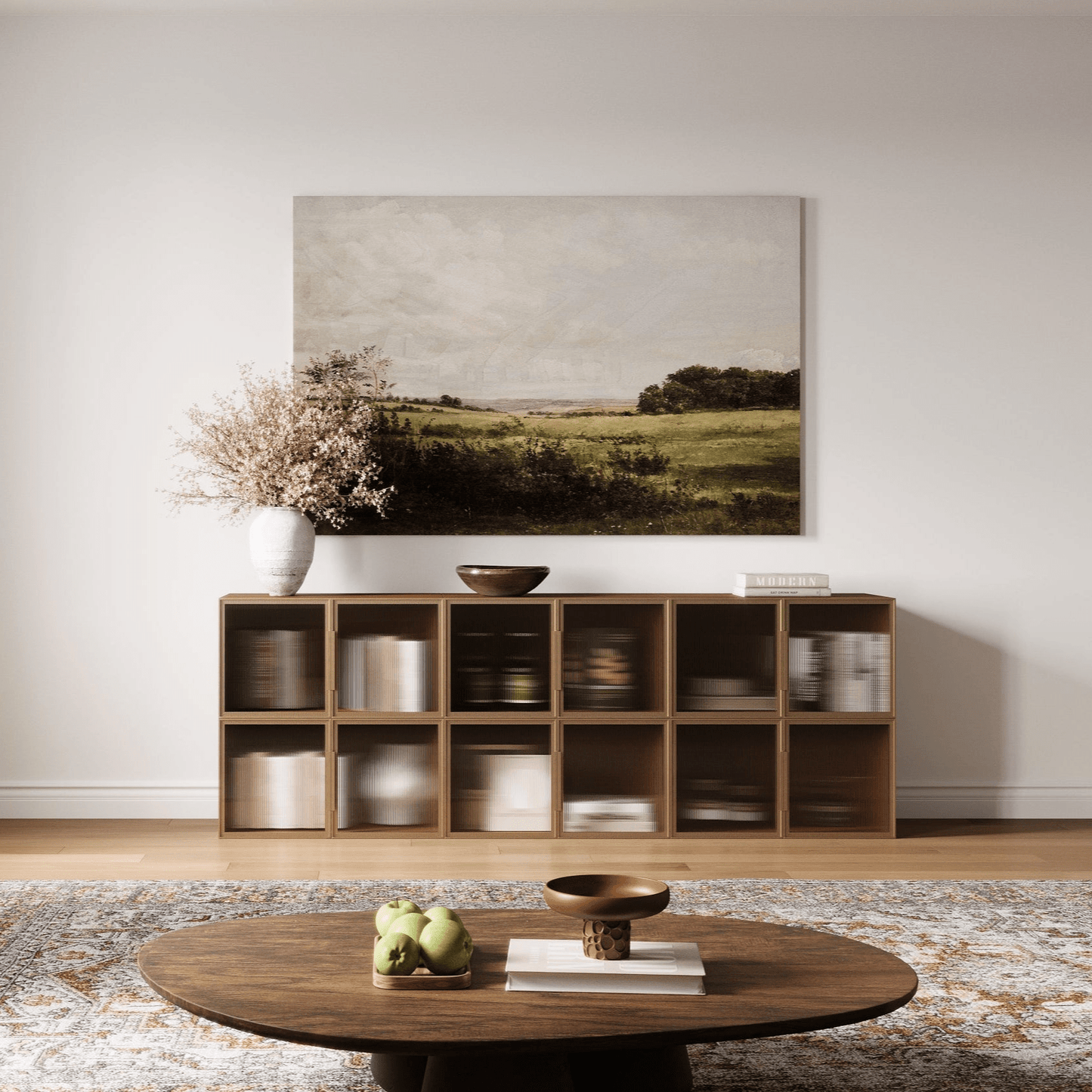 Minimal 6 - Cube Double - Row sideboard | 88.58"L*29.92"H - Cozy Nest