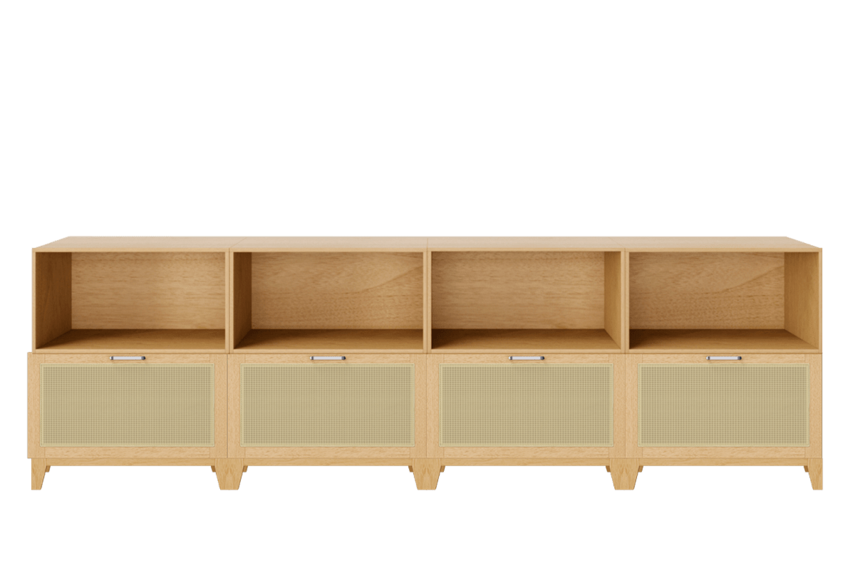 DIY Storage Cabinet Set - Cozy Nest