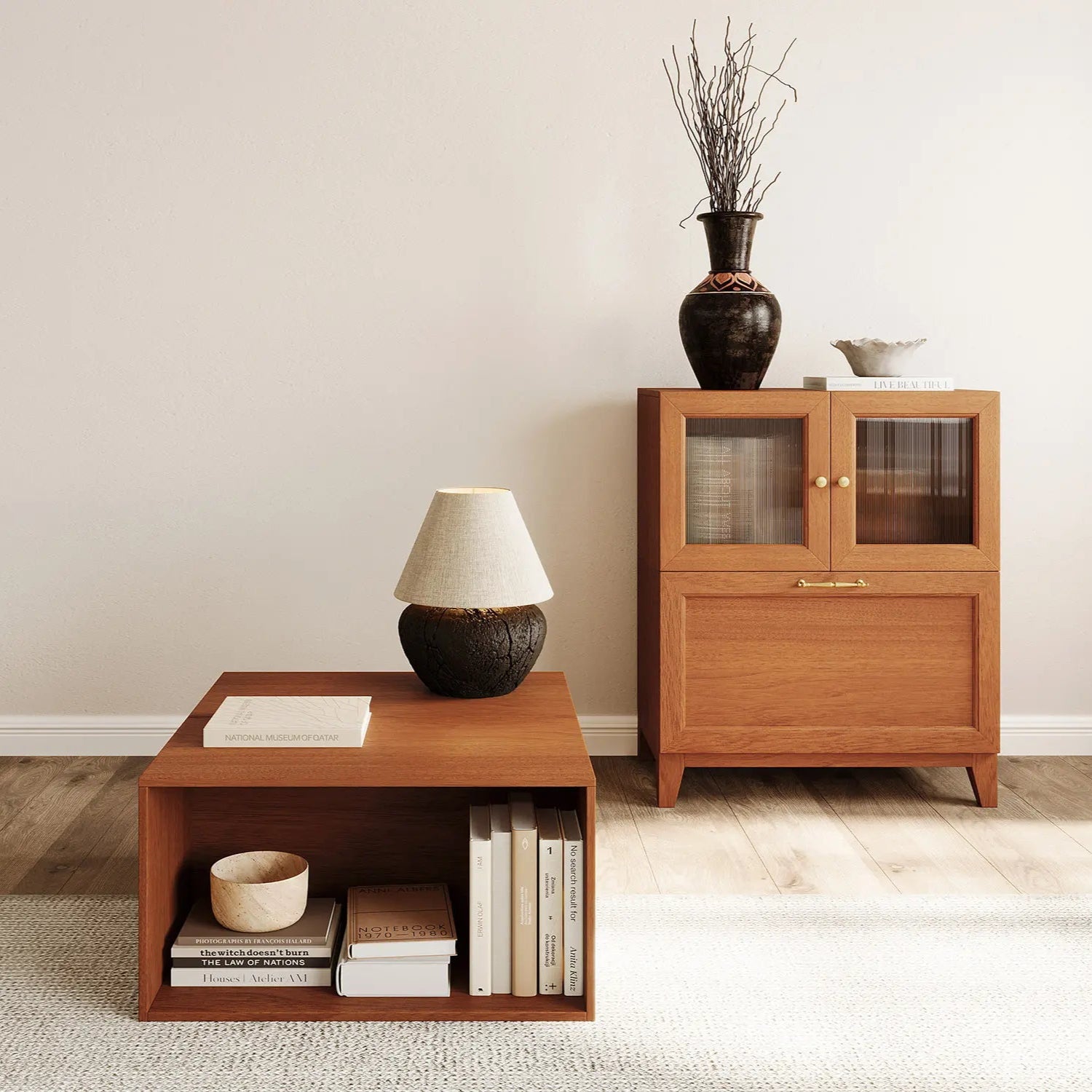 Classic Ripple Acrylic Duo Doors