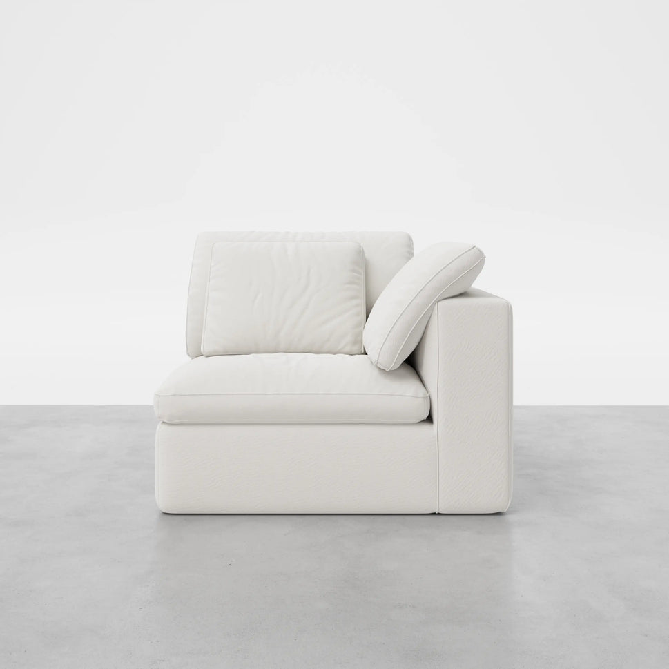 Single End Sofa Seat with Left or Right ArmLeft-hand sofa