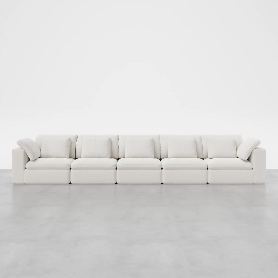 5-Seater Sofa with Full Backrests