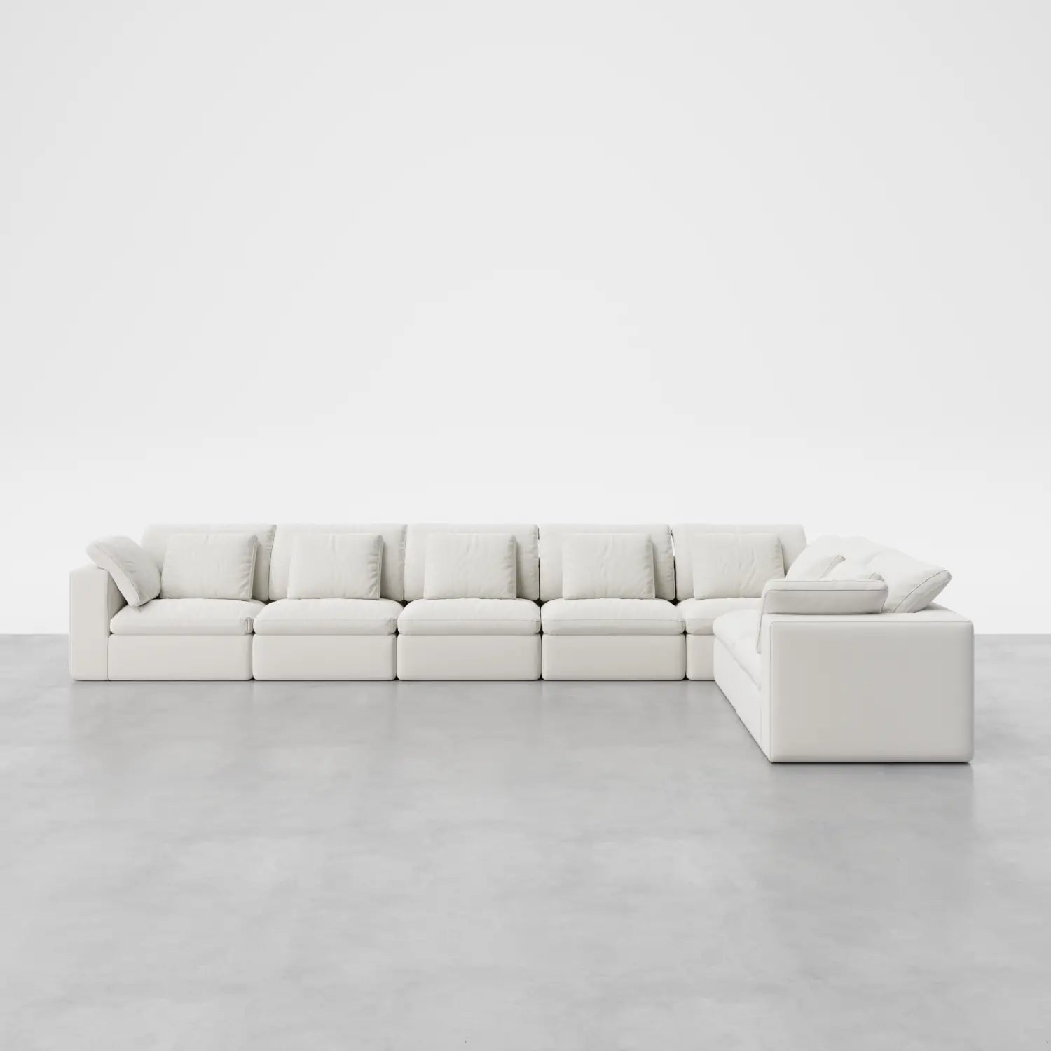 7-Seater Sofa Extended L-Shape