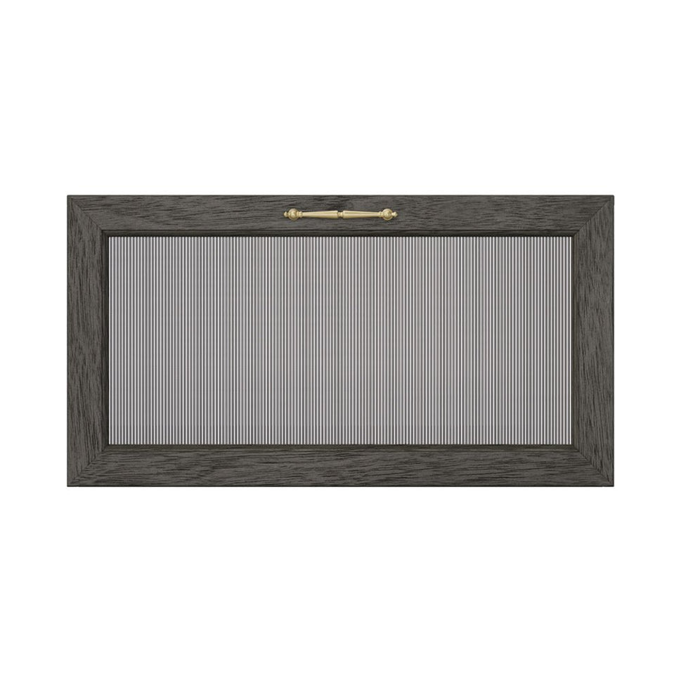 Classic Cabinet Door PanelsBlack / American Flip Down