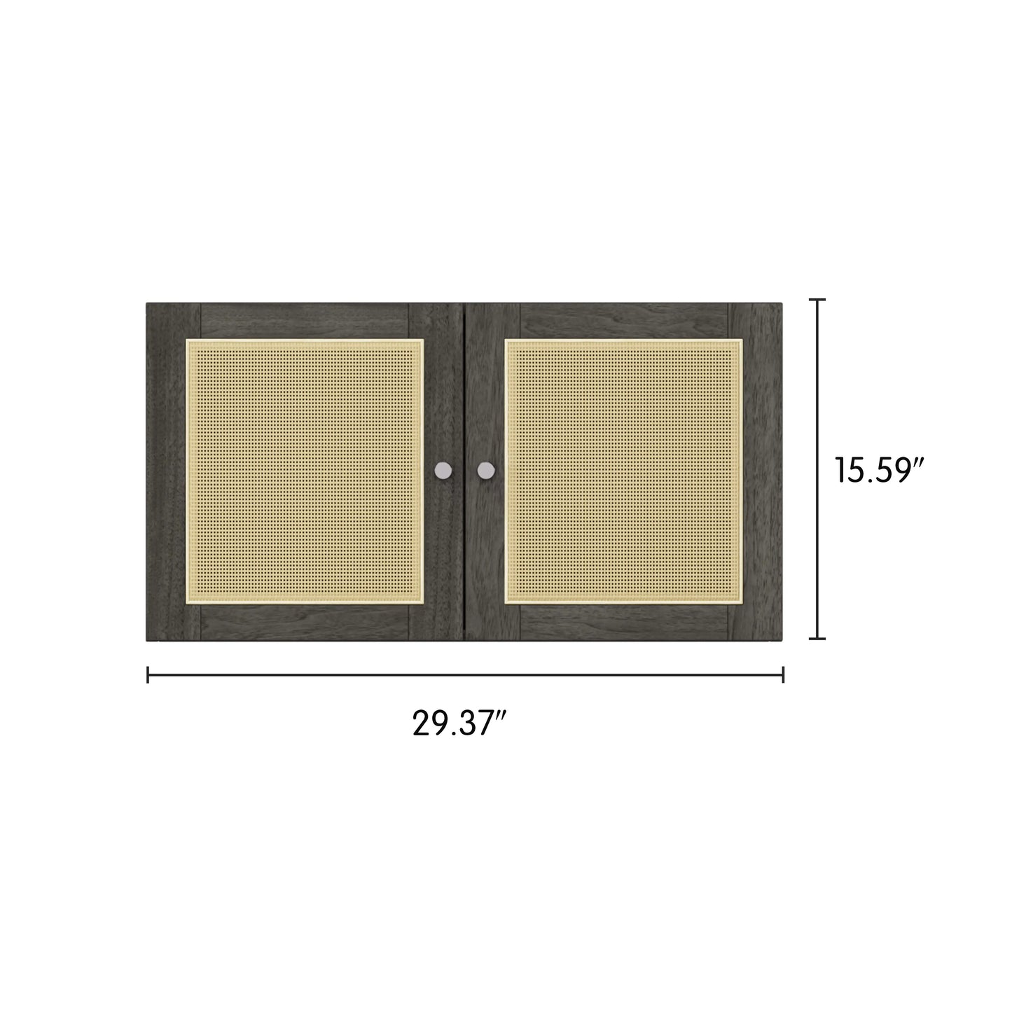 Nordic Woven Textures Duo Doors - Cozy Nest