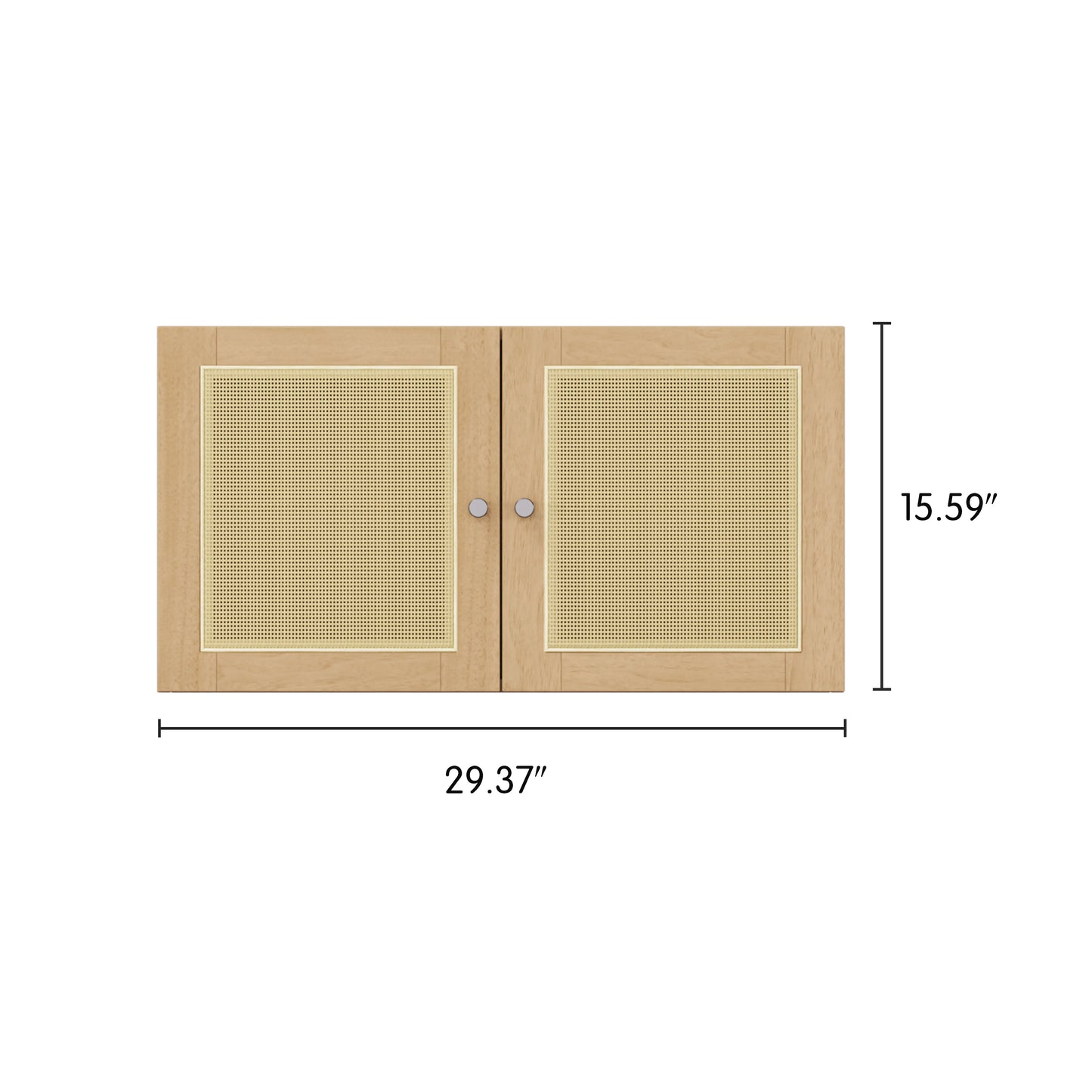 Nordic Woven Textures Duo Doors - Cozy Nest