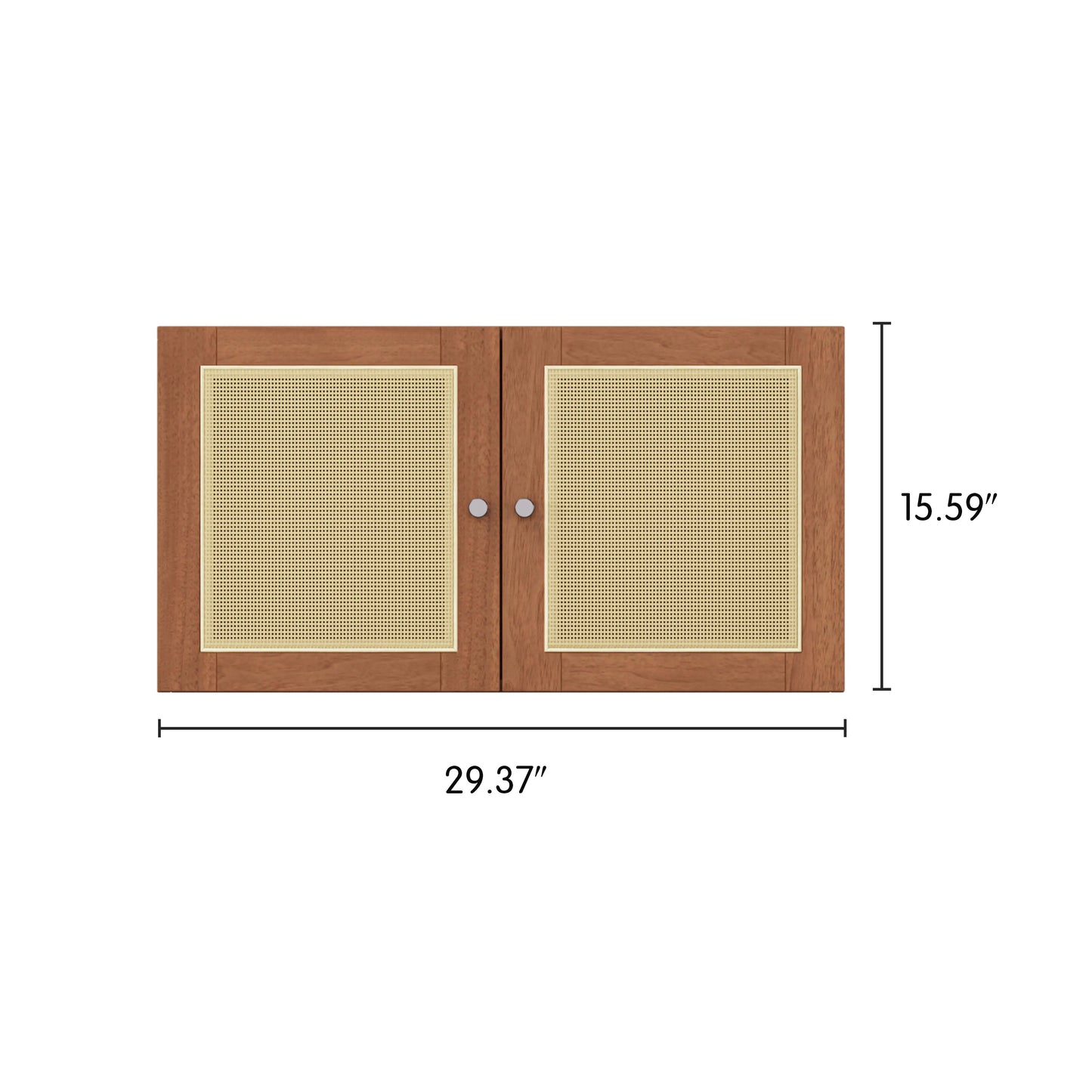 Nordic Woven Textures Duo Doors - Cozy Nest