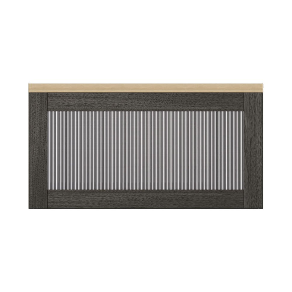 Modern Ripple Acrylic Flip PanelsBlack
