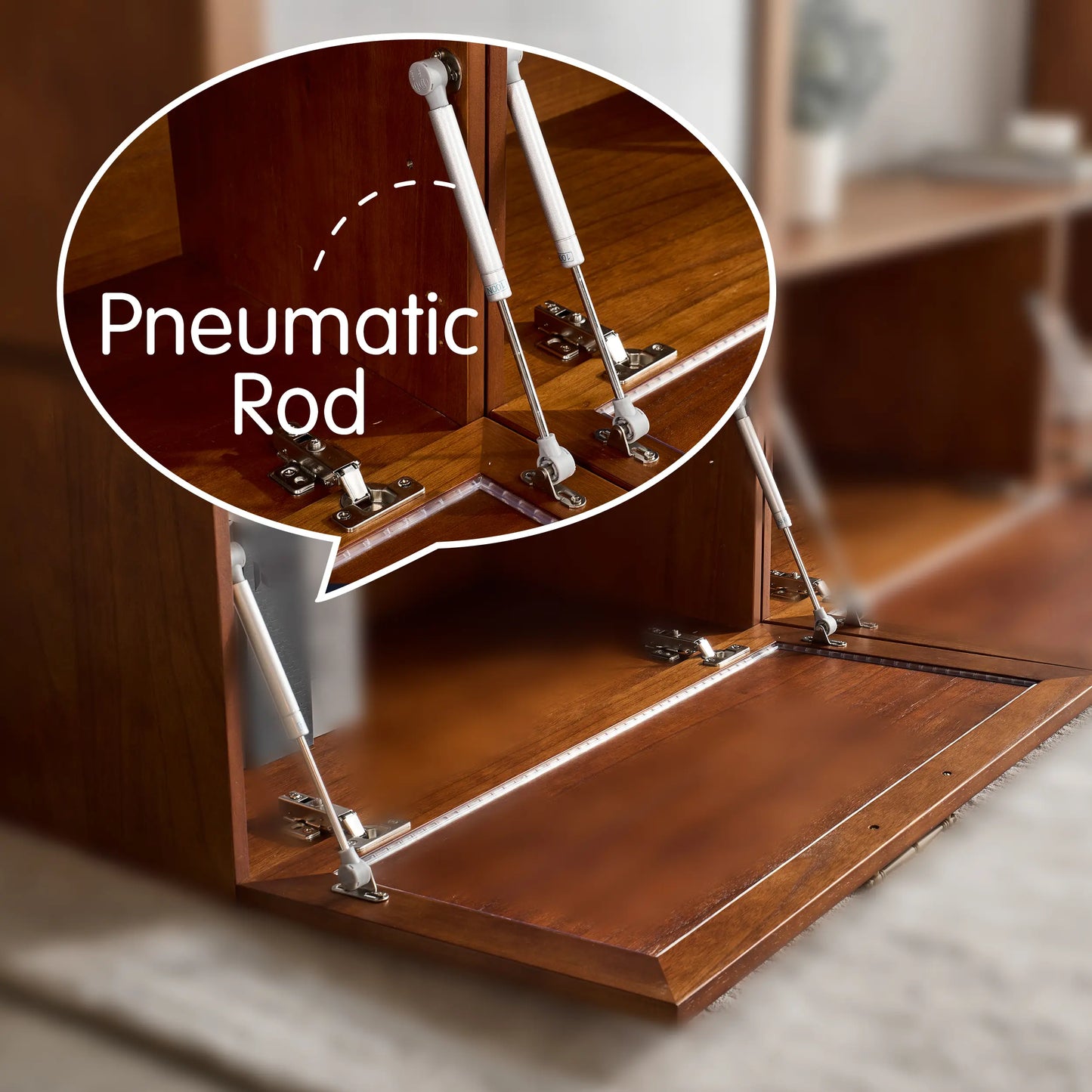 Classic 2 - cube shoe cabinet with doors and shelf | 29.53"L x 15.66"W x 31.5"H - Cozy Nest