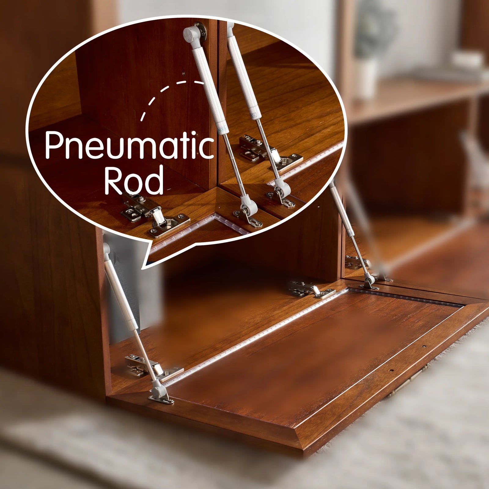 Stackable Walnut 2-Cube Shoe Cabinet | 29.53"L x 15.67"W x 31.5"H