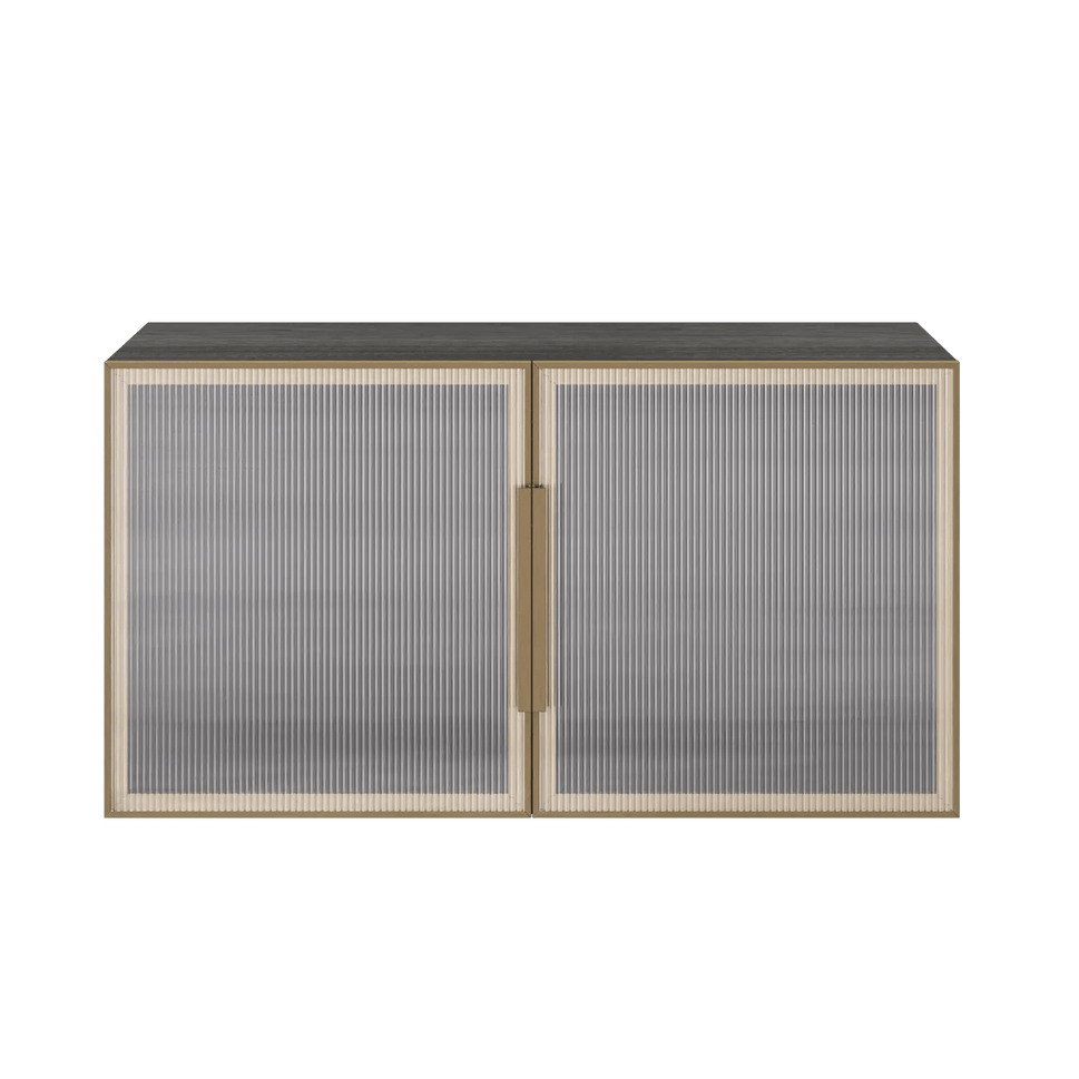 Modular Cabinet DIY CombinationBlack / Minimalist（Golden ）