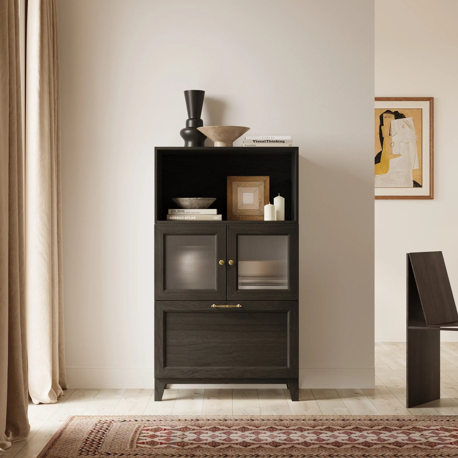 3-Cube Vertical Bookshelf Collection