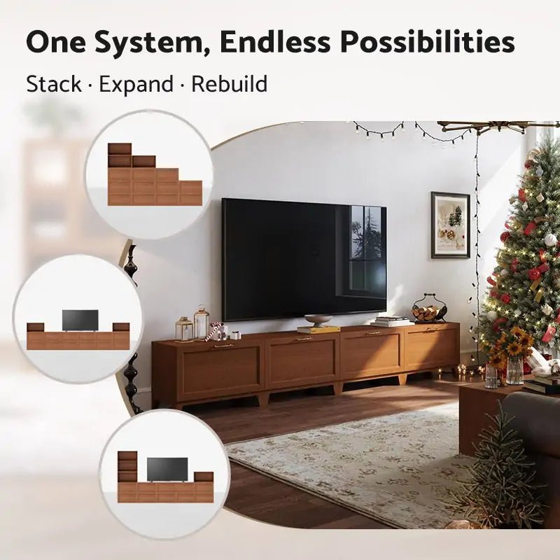 4-Cube TV & Media Console Collection