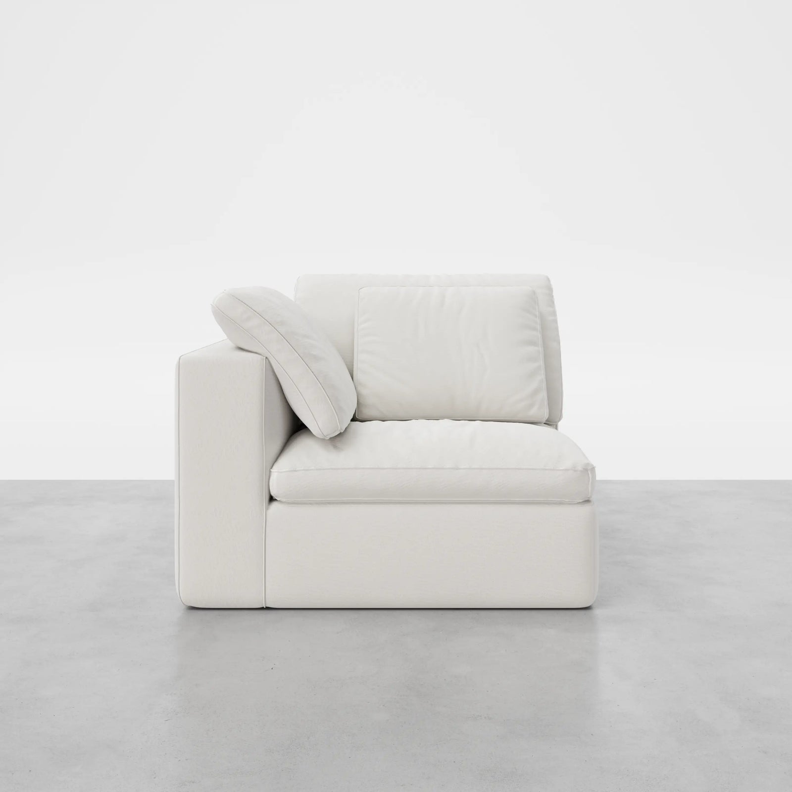 Single End Sofa Seat with Left or Right Arm