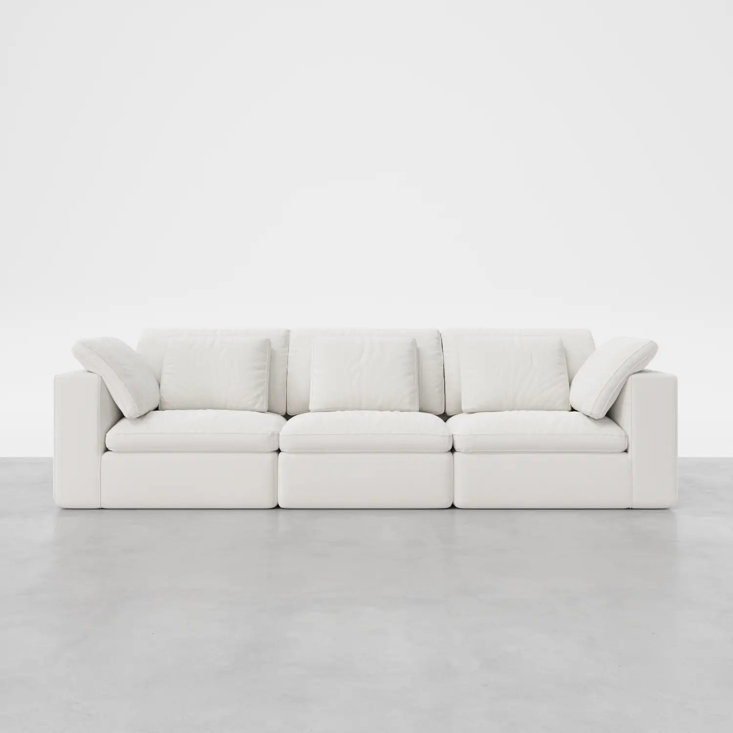 3-Seater Sofa with Full Backrests