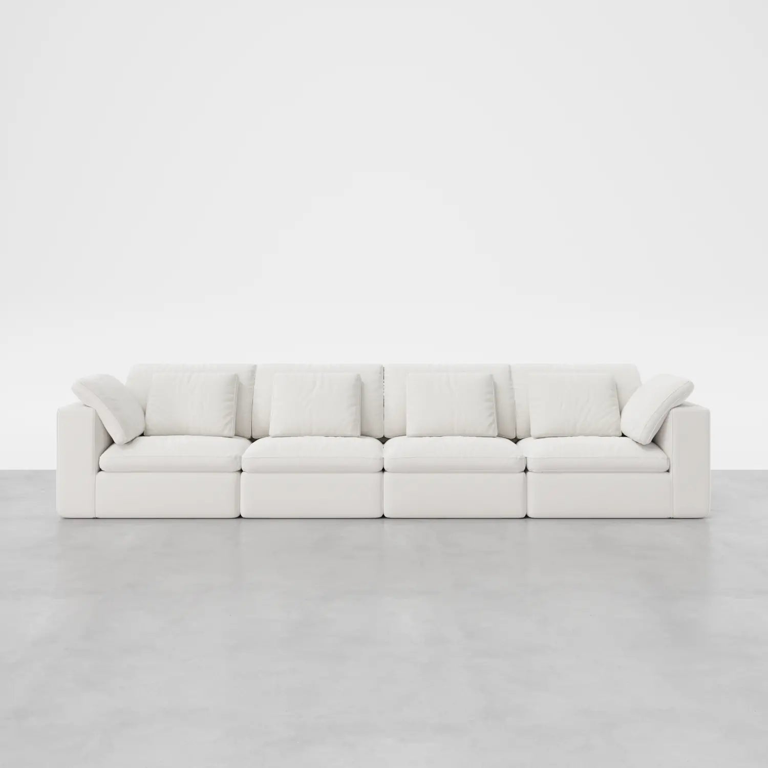 4-Seater Sofa with Full Backrests