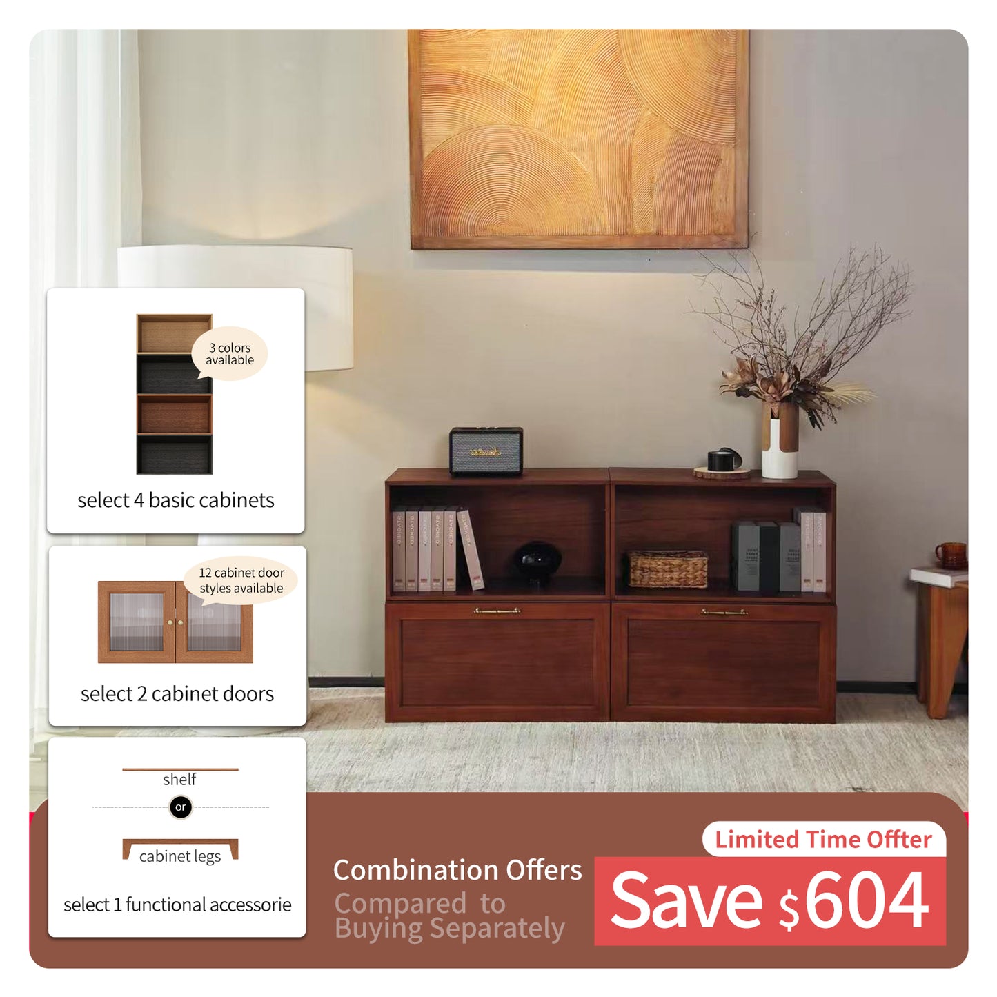 Basic Cabinets Value Package - Cozy Nest