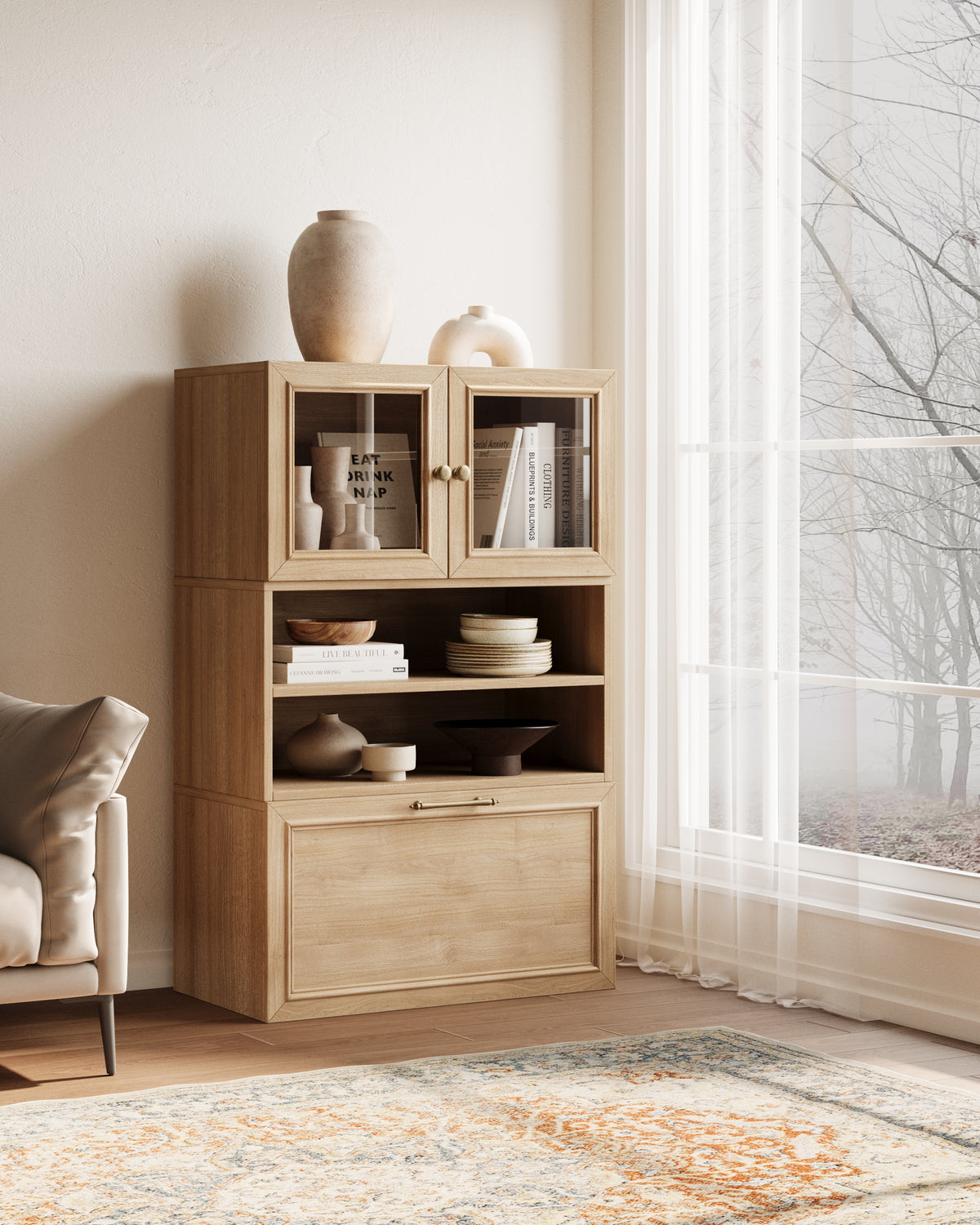 Cozy Nest | Freedom Design Your Dream Storage with Modular Cabinets